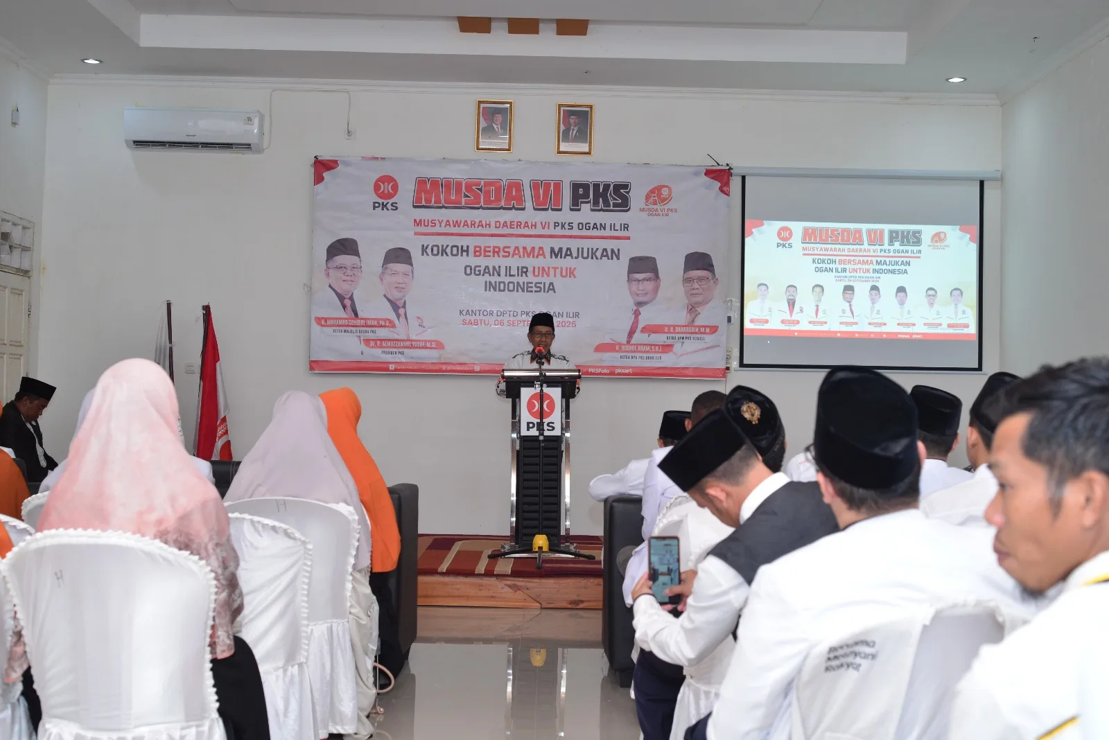 Launching Official Website DPD PKS Ogan Ilir
