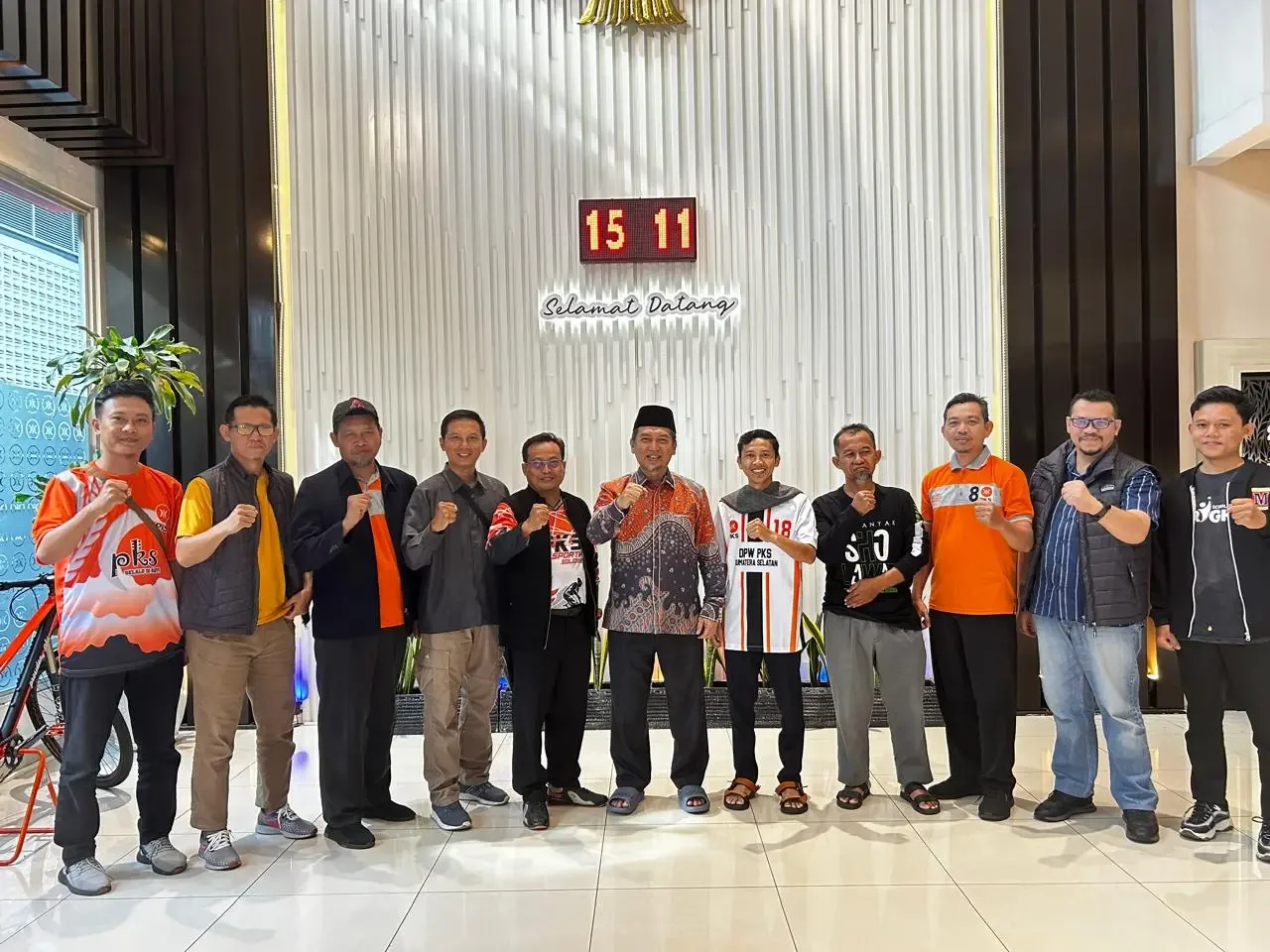 Perkuat Ukhuwah dan Semangat Struktur, DPTD PKS Ogan Ilir Lakukan Kunjungan Silaturahmi ke Kantor DPP PKS