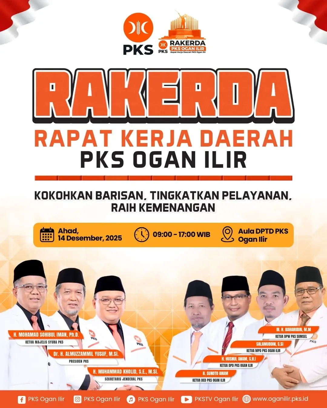 Hadirilah Rakerda DPD PKS Ogan Ilir
